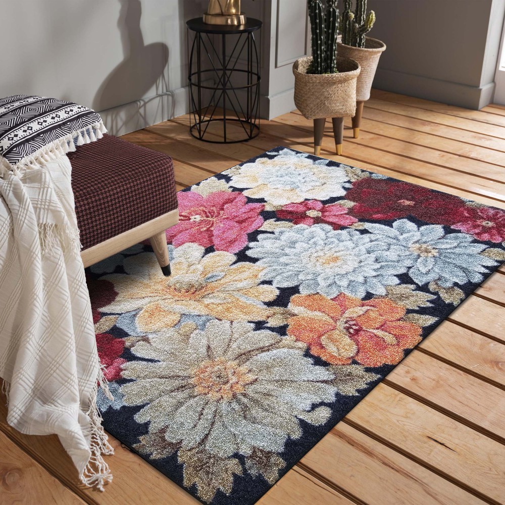 domtextilu.sk DomTextilu Očarujúci koberec s kvetinovým vzorom 160 x 220 cm 57117-235020