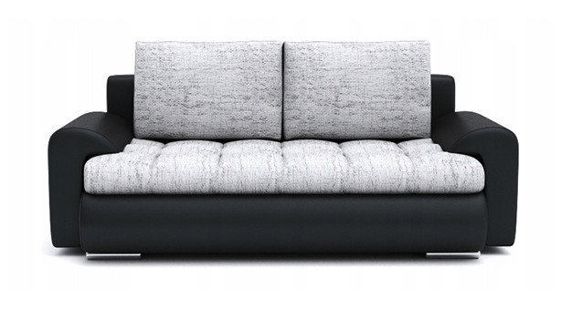 Luxusná pohovka čierno sivej farby 156 cm