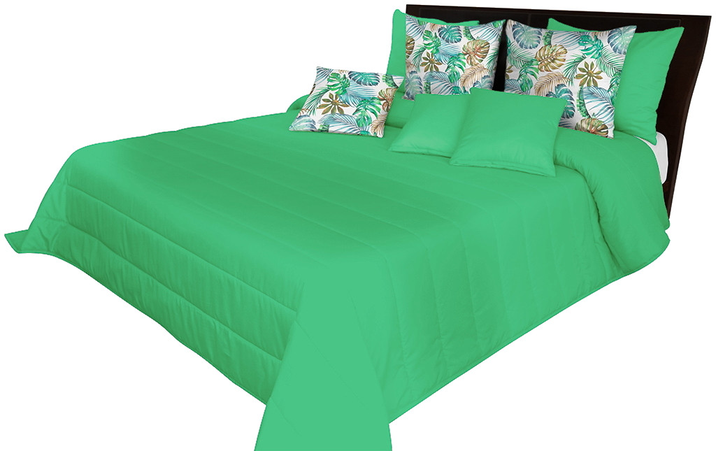 domtextilu.sk Kvalitný prehoz na posteľ zelenej farby Šírka: 170 cm | Dĺžka: 210 cm 44111-206951