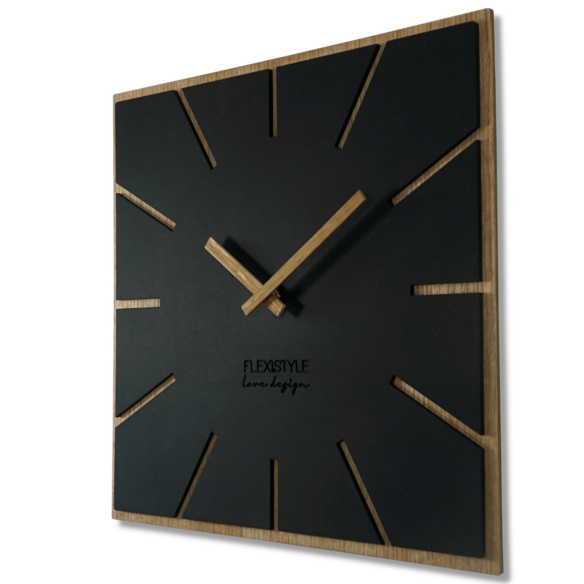 E-shop domtextilu.sk Brilantné nástenné hodiny pre moderný interiér 40 cm 47308