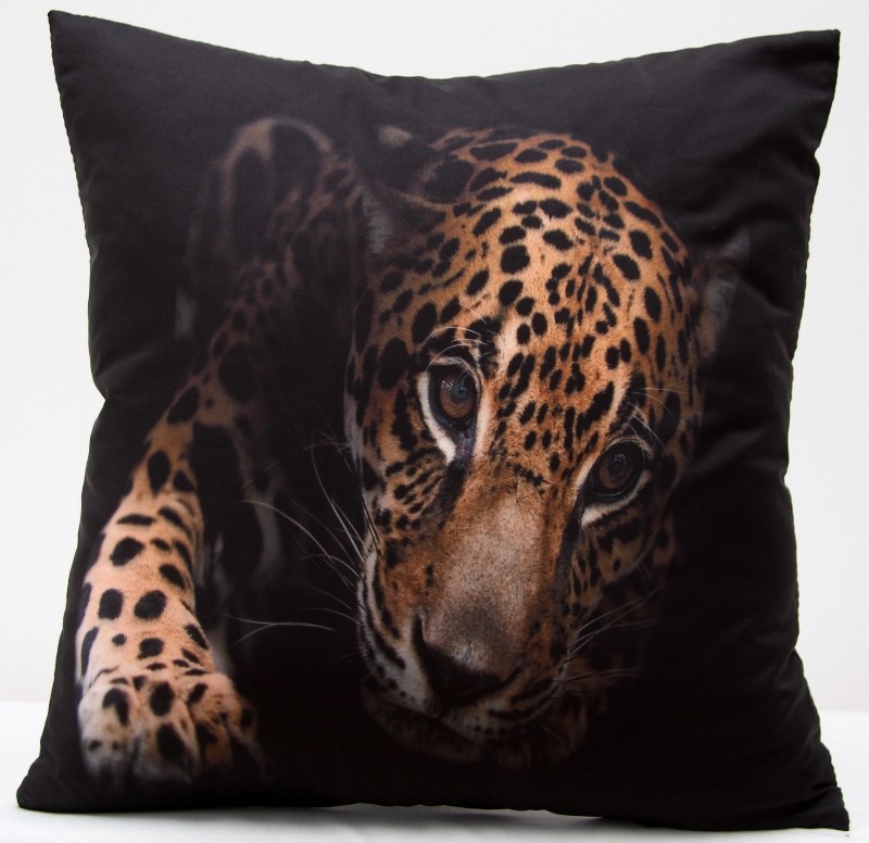 DomTextilu 3D obliečky na vankúše leopard 40x40 cm 4569-124212