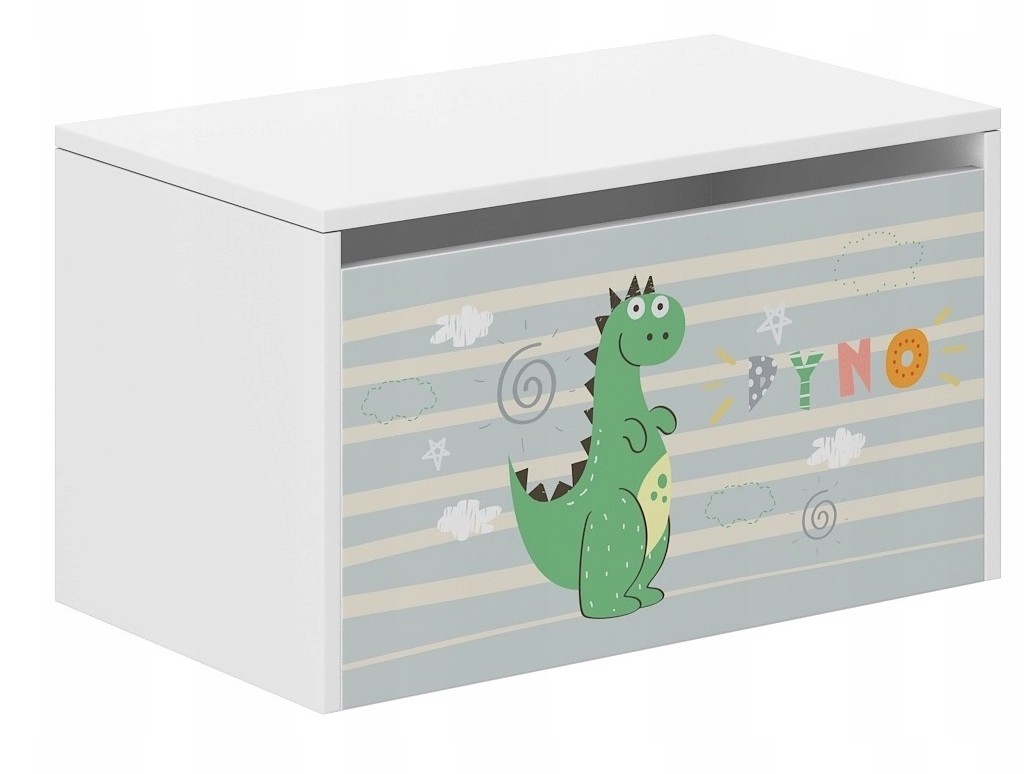 E-shop Detský úložný box s rozprávkovým dráčikom 40x40x69 cm