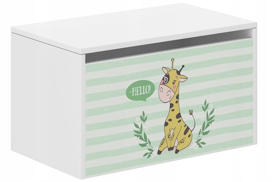 Detský úložný box so žirafou 40x40x69 cm