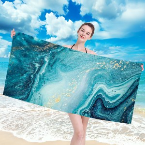 Plážová osuška s krásnym motívom 100 x 180 cm