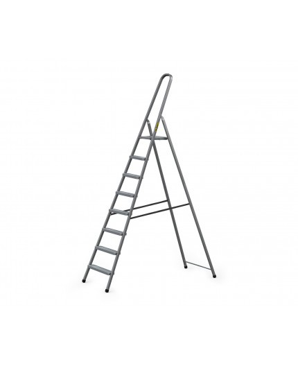 E-shop Oceľový rebrík s 8 stupňami a hmotnosťou 125 kg