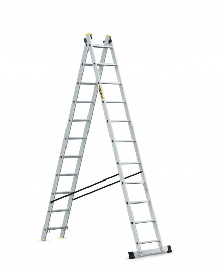 E-shop DRABEST Hliníkový rebrík PRO 2 x 11 priečok