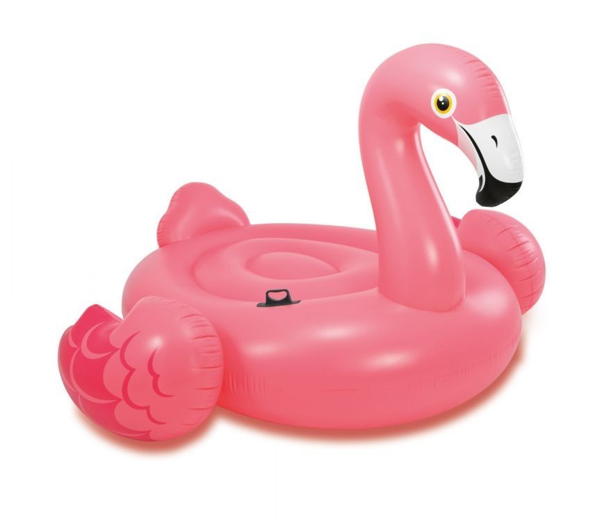 DomTextilu Plážový nafukovací Flamingo rúžovej farby 63609 Ružová