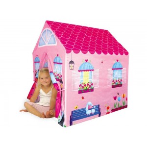 Detský stan na hranie s dizajnom Barbie domčeka