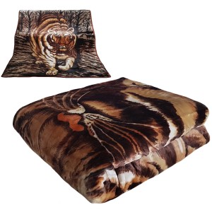 Hrubá deka s motívom tigra 