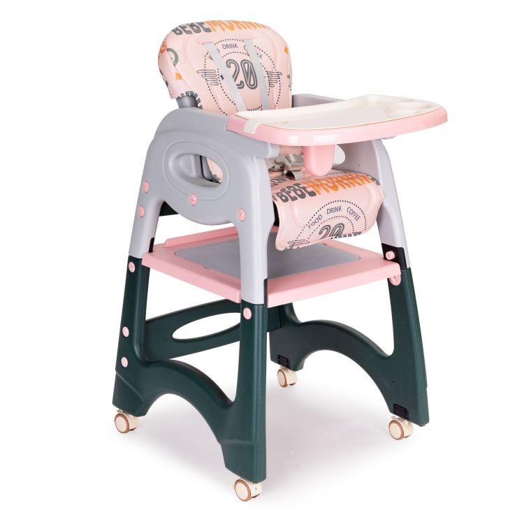 Jedálenská stolička 2v1 + stolík a stolička pre deti