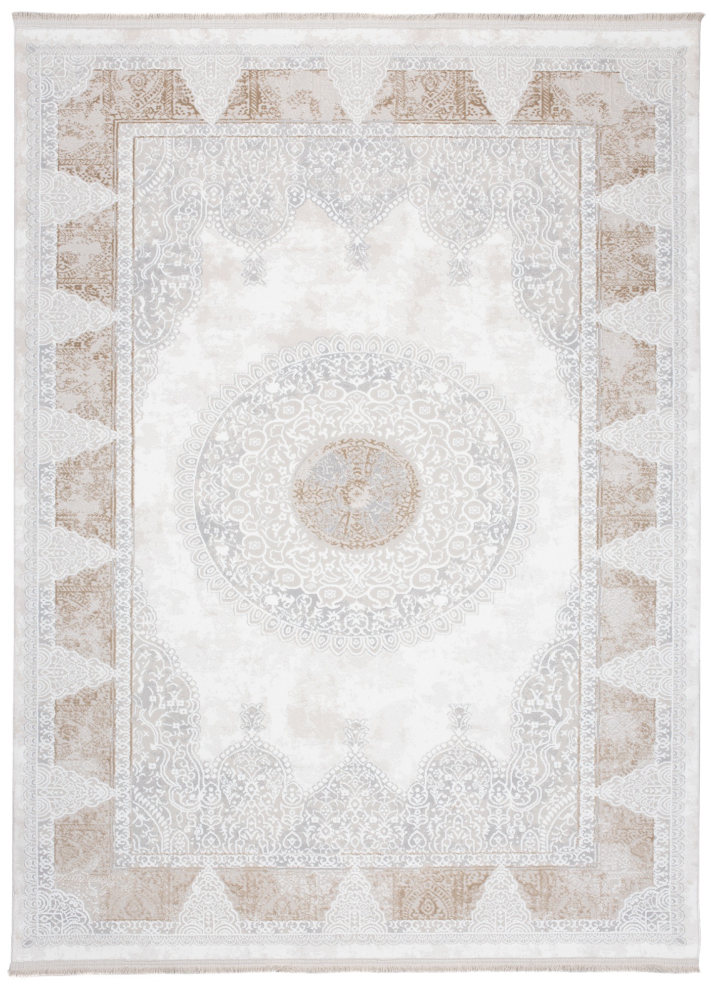 domtextilu.sk Jemný vintage koberec s béžovými ornamentmi 68218-243152