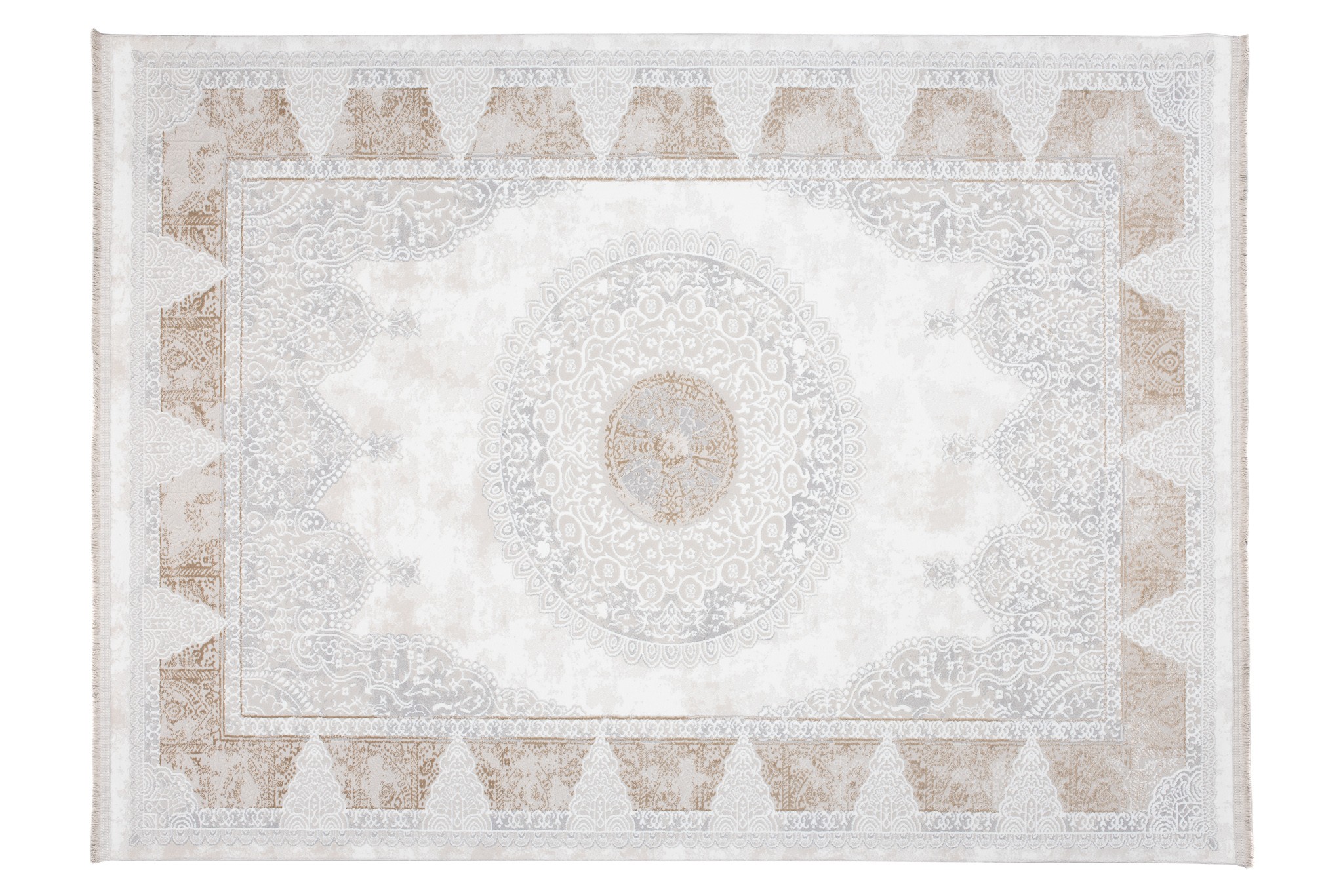 domtextilu.sk Jemný vintage koberec s béžovými ornamentmi 68218-243152