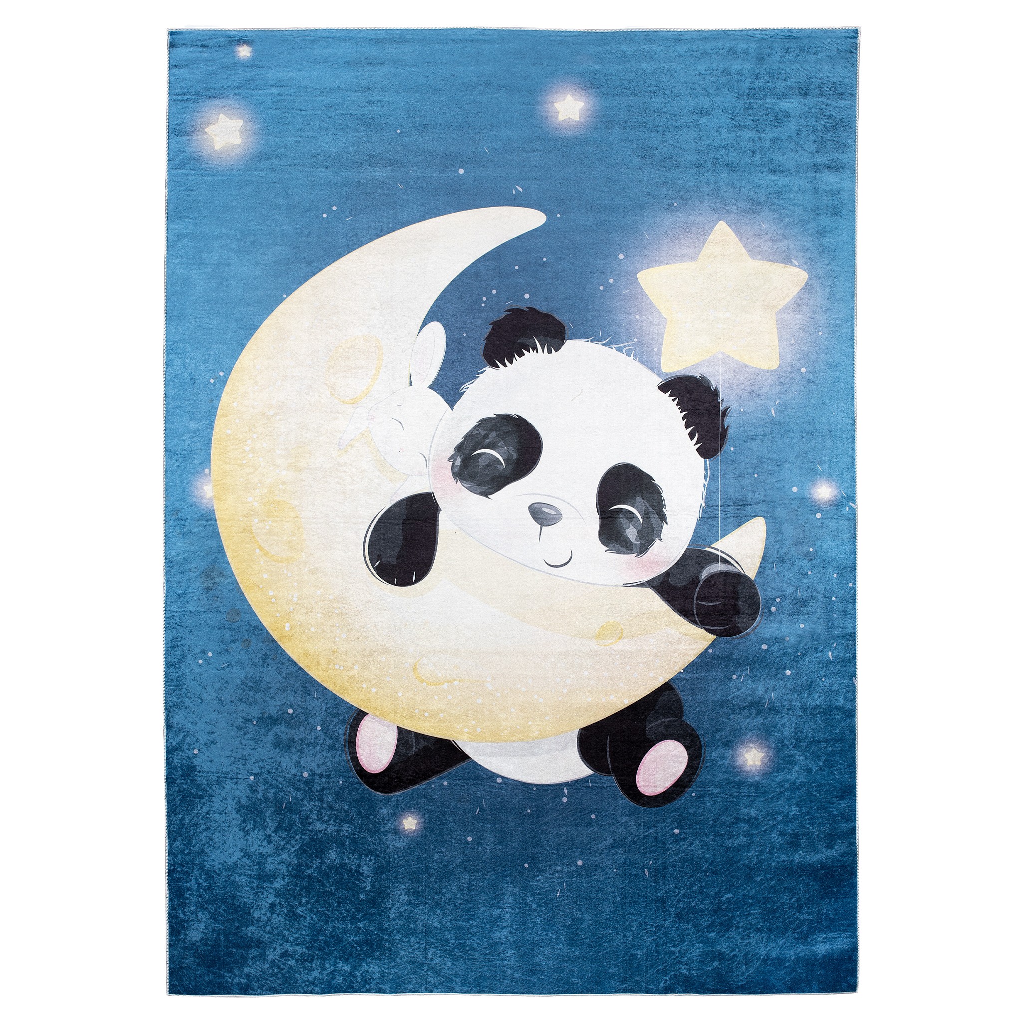 domtextilu.sk Detský koberec s motívom pandy na mesiaci 68422-243427