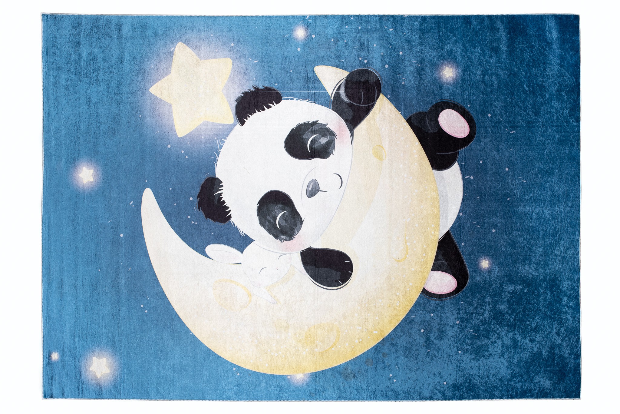 domtextilu.sk Detský koberec s motívom pandy na mesiaci 68422-243427