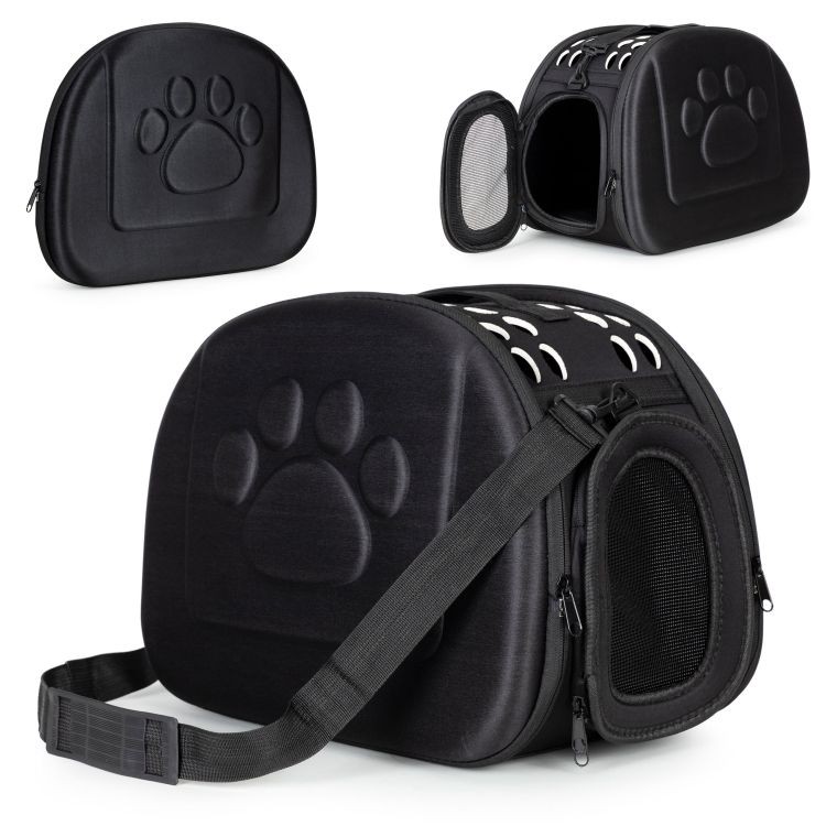 E-shop domtextilu.sk Prepravná taška pre psov a mačky - čierna 69753