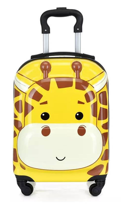 E-shop Detský cestovný kufor 3D so žirafou 29 l