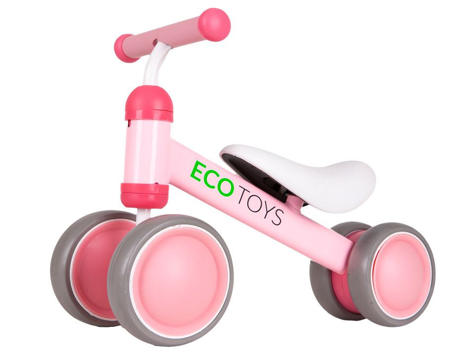E-shop Detské odrážadlo v ružovej farbe Ecotoys