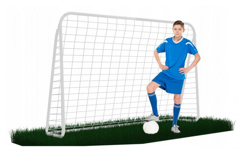 E-shop ECOTOYS Futbalová bránka so sieťou 213x152x75 CHOTIS3395 Biela 215 x 76 x 153 cm