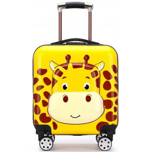 Detský cestovný kufor s roztomilou žirafou 32 l