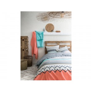 Moderné posteľné obliečky v pestrých farbách 200x220 cm