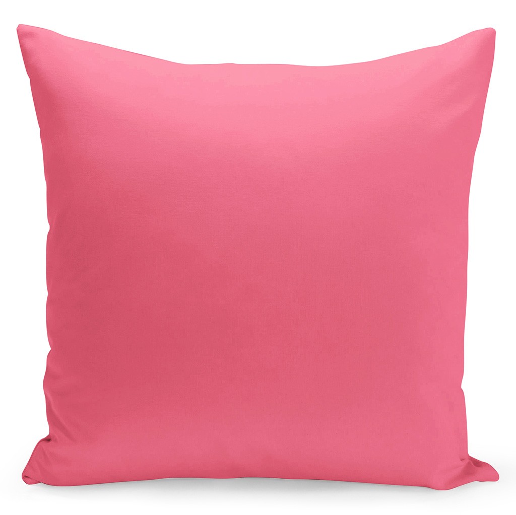 E-shop domtextilu.sk Jednofarebná obliečka v rúžovej farbe 40 x 40 cm 22423-139777