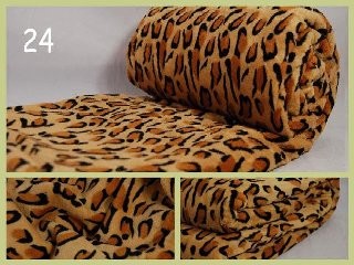 Luxusná deka z mikrovlákna 200 x 220cm gepard č.24