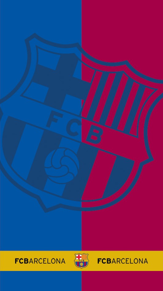 E-shop Detský uterák s motívom FC Barcelona RDB34 Šírka: 75 cm | Dĺžka: 150 cm