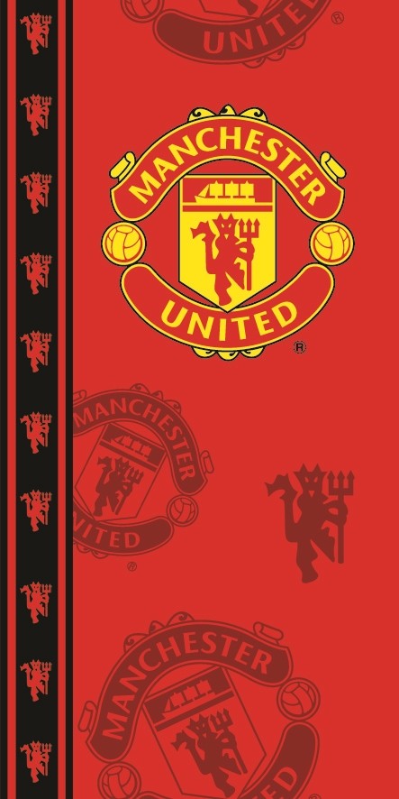 E-shop Detský uterák s motívom Manchester United RDB4 Šírka: 75 cm | Dĺžka: 150 cm