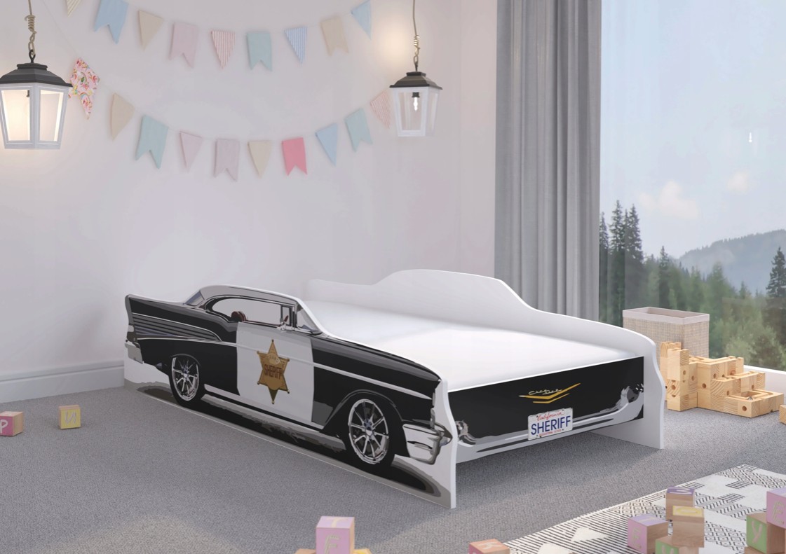 domtextilu.sk Exkluzívna detská posteľ pre mladého šerifa 140 x 70 cm 46400